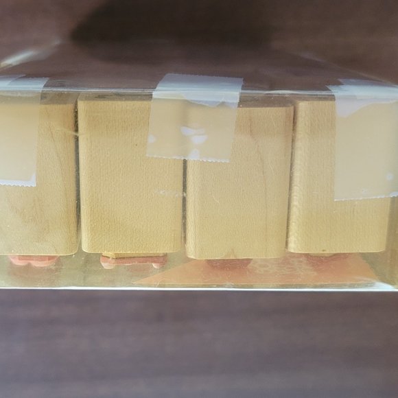 Close to My Heart Wood Mounted Stamp Set Alphabet Craft Crafting Stamping 28 pc - Picture 5 of 6